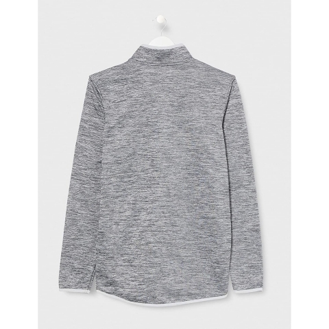 Under Armour Yarm Fermuar Erkek Sweatshirt (Gri Melanj)