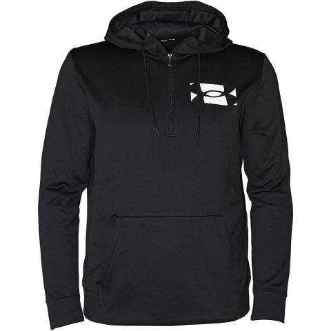 Under Armour Yarm Fermuarl Kaponlu Erkek Sweatshirt (Siyah)