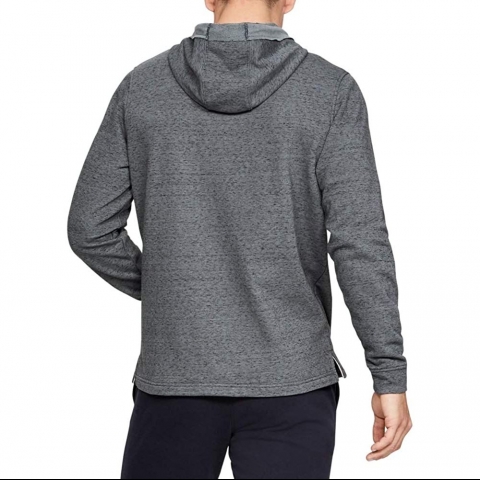 Under Armour Big Logo Erkek Sweatshirt (Gri/Beyaz)