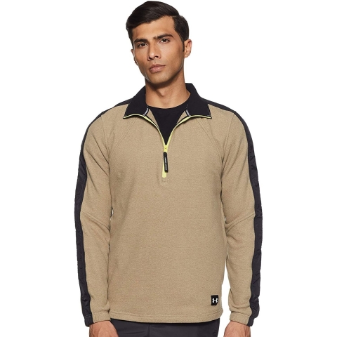 Under Armour Sportstyle Microflc Erkek Sweatshirt (Krem)