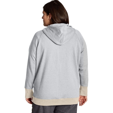 Champion Kadn Plus Kaponlu Sweatshirt (Lacivert)