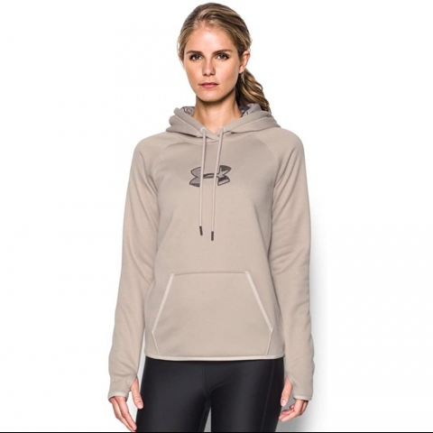 Under Armour Icon Caliber Kadn Sweatshirt (Krem)