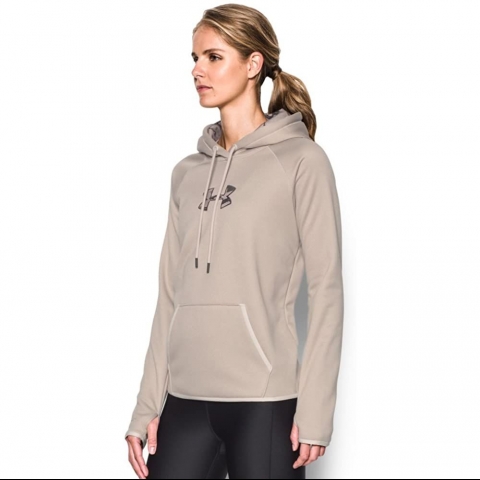 Under Armour Icon Caliber Kadn Sweatshirt (Krem)