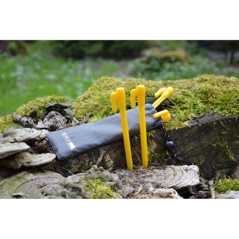 BEARZ Outdoor Suya Dayankl Plaj/Piknik rts (Gri)