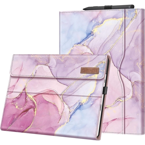 Fintie Microsoft Surface Pro 9 Business Standl Klf-Glittering Marble