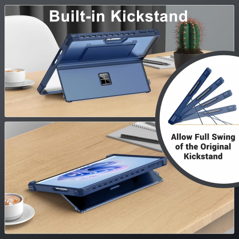 MoKo Microsoft Surface Pro 9 Kickstandl Klf-Blue 