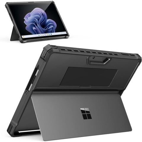 MoKo Rugged Serisi Microsoft Surface Pro 9 Klf-Black