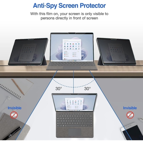 ProCase Privacy Microsoft Surface Pro 10 Ekran Koruyucu