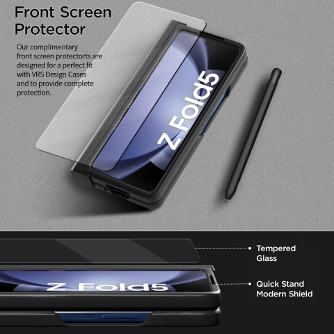 AICase Galaxy Z Fold 5 effaf Klf-Black