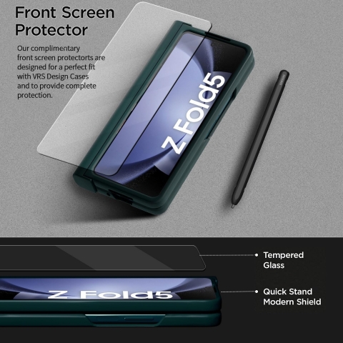 AICase Galaxy Z Fold 5 effaf Klf-Green