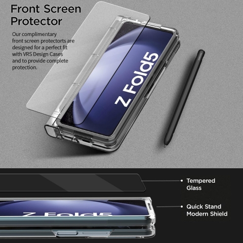 AICase Galaxy Z Fold 5 effaf Klf-Clear