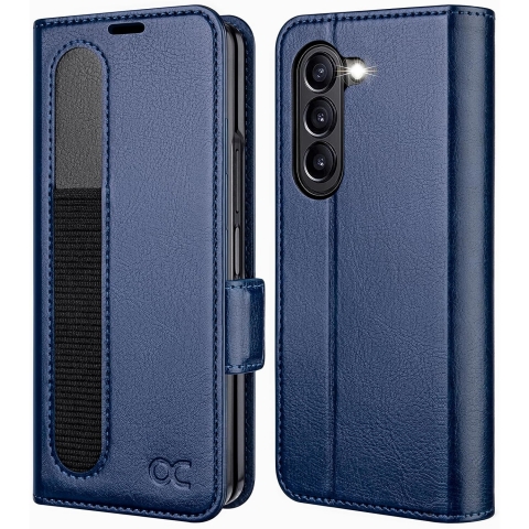 OCASE Kickstandl Galaxy Z Fold 5 Klf-Dark Blue