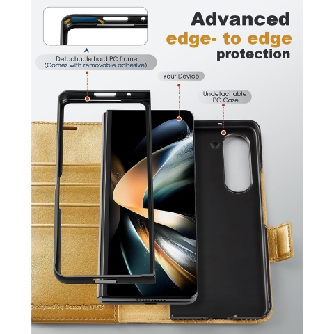 OCASE Kickstandl Galaxy Z Fold 5 Klf-Golden Sunset