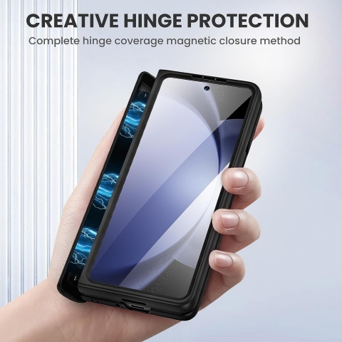 Ruky Tam Korumal Galaxy Z Fold 5 Klf-Black