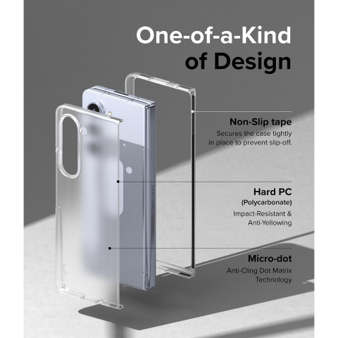 Rin gke Slim Samsung Galaxy Z Fold 5 Klf-Clear