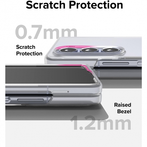 Rin gke Slim Samsung Galaxy Z Fold 5 Klf-Matte Clear