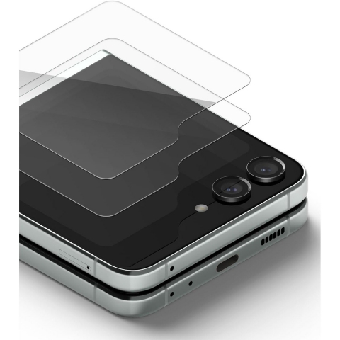Ringke Temperli Galaxy Z Flip 5 Cam Ekran Koruyucu (2 Adet)
