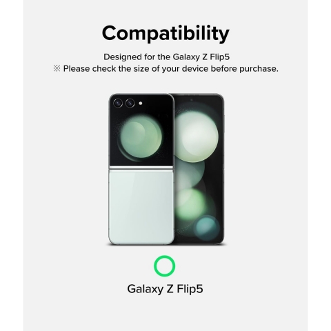 Rin gke Galaxy Z Flip 5 Ekran Koruyucu (2 Adet)