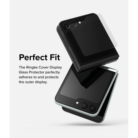 Ringke Temperli Galaxy Z Flip 5 Cam Ekran Koruyucu (2 Adet)