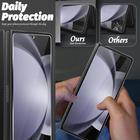 Orzero Galaxy Z Fold 5 5G Temperli Cam Ekran Koruyucu