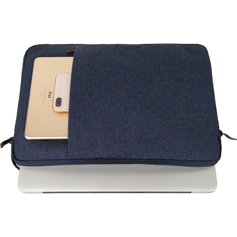 KECC MacBook Air anta ve Klf (15 in)-Dark Blue Leather