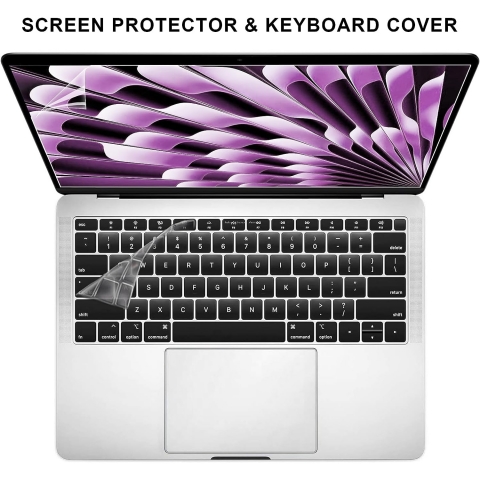 B BELK Retina Ekranl MacBook Air Klf (15 in)-Lavender Purple