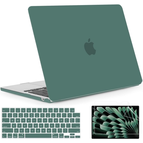 B BELK Retina Ekranl MacBook Air Klf (15 in)-Olive Green