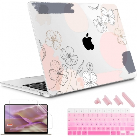 May Chen MacBook Air Sert Klf (15 in)-Spring Flower