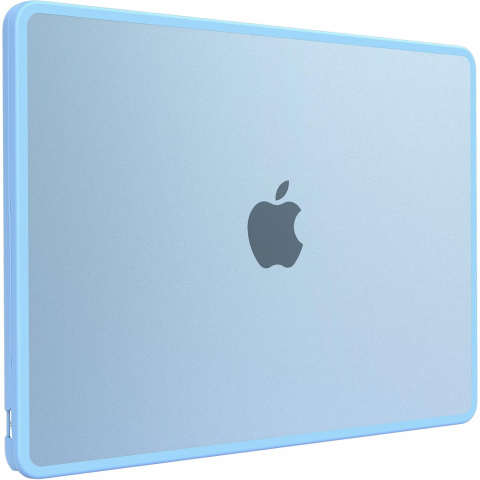 BlueSwan Anti-Cracking MacBook Air K�l�f� (15 �n�)-Frosted Sky Blue