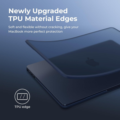BlueSwan MacBook Air effaf Klf (15 in)-Frosted Midnight 