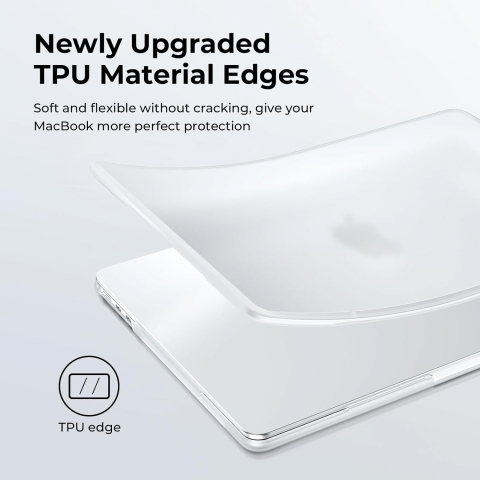 BlueSwan MacBook Air effaf Klf (15 in)-Frosted White 
