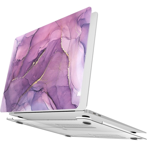 AOGGY MacBook Pro Uyumlu Klf (15 in)-Purple