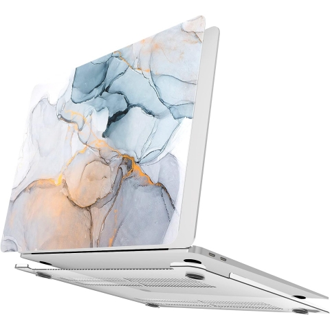 AOGGY MacBook Pro Uyumlu Klf (15 in)-Bluestone