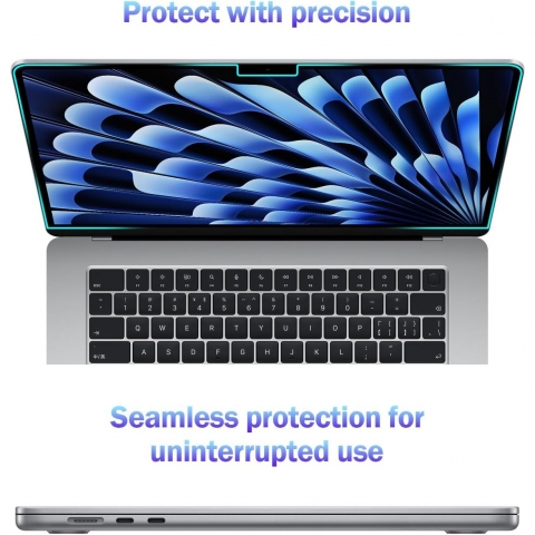 F FORITO MacBook Air Uyumlu Ekran Koruyucu (15 in)(2 Adet)