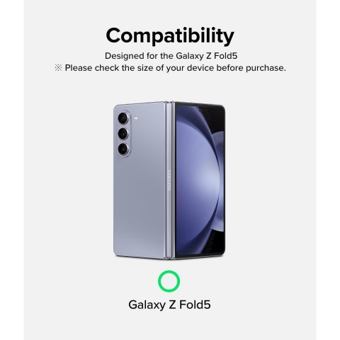 Rin gke Galaxy Z Fold 5 Uyumlu Cam Ekran Koruyucu