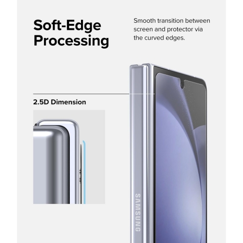 Rin gke Galaxy Z Fold 5 Uyumlu Cam Ekran Koruyucu