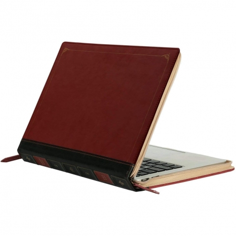 MOSISO MacBook Air Portfy Koruyucu Klf (15 in)-Wine Red