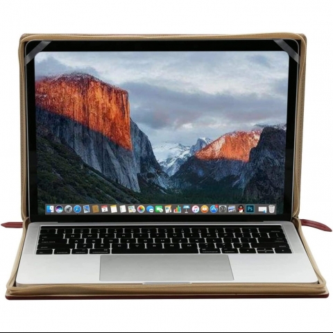 MOSISO MacBook Air Portfy Koruyucu Klf (15 in)-Wine Red