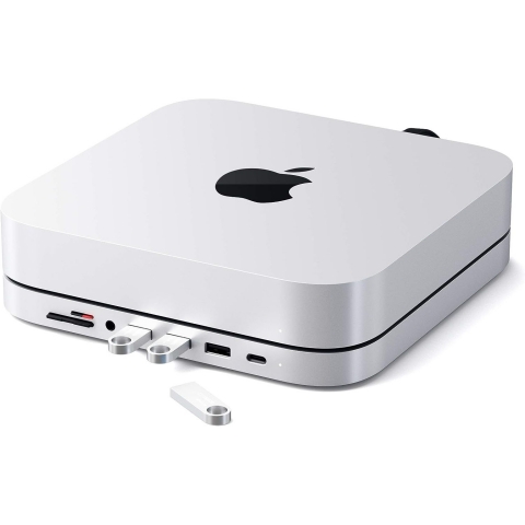 Satechi USB-C Mac Mini Uyumlu Hub Adaptör (Silver)
