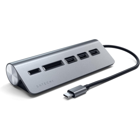 Satechi USB-C Combo Hub Adaptr(Space Gray)