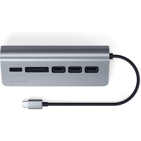 Satechi USB-C Combo Hub Adaptr(Space Gray)
