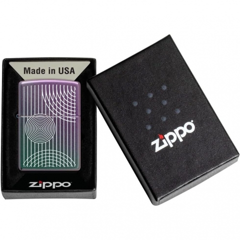 Zippo Soyut izgiler Tasarm akmak