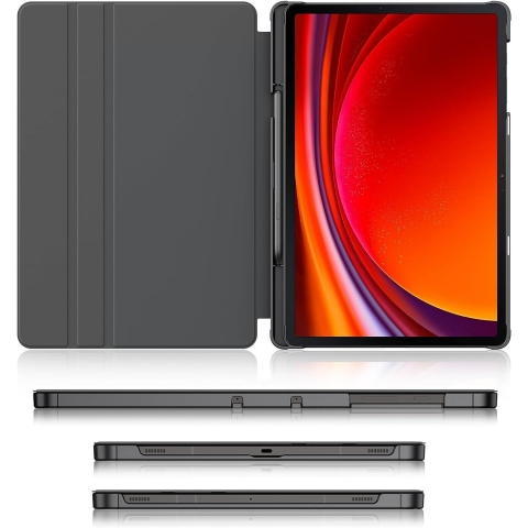 Soke Galaxy Tab S10/S9 Plus Standl Klf-Black