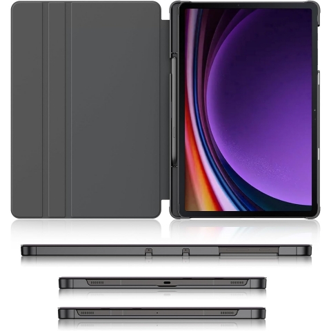 Soke Galaxy Tab S9 Plus Standl Klf-Purple