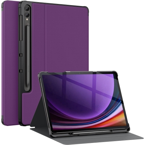 Soke Galaxy Tab S10/S9 Plus Standl Klf-Purple