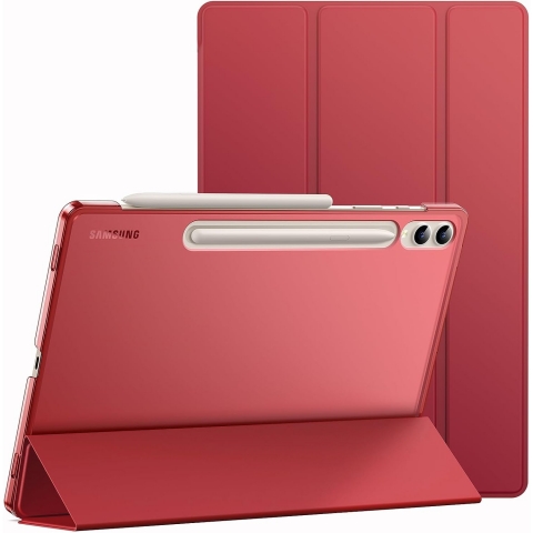 JETech Galaxy Tab S9 Plus Standl Klf-Red