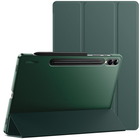 JETech Galaxy Tab S9 Plus Standl Klf-Midnight Green