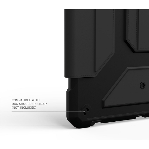 UAG Metropolis Serisi Galaxy Tab S9 Plus Standl Klf-Black
