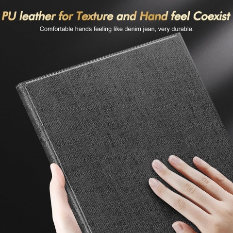 INFILAND Galaxy Tab S10 Ultra Standl Klf-Black