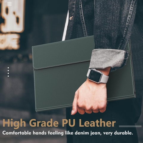 INFILAND Galaxy Tab S10 Ultra Standl Klf-Midnight Green